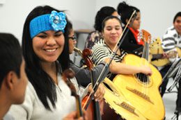 A Group of People With Musical Instruments